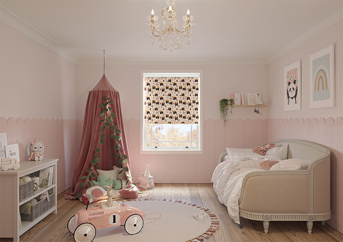 Bear Necessities, Rosewood - Roller Blind - Image 8